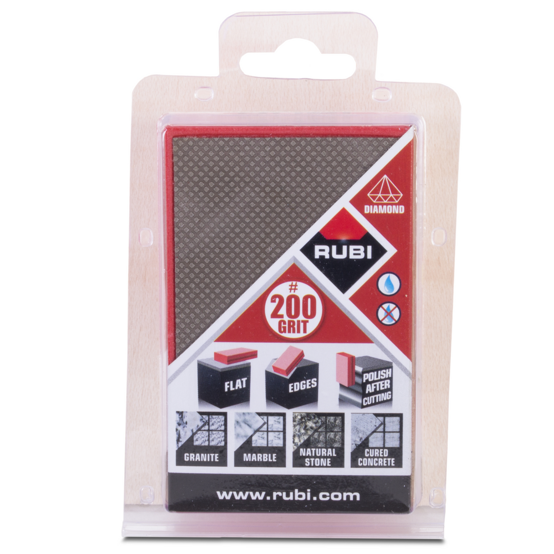Rubi Tools 200 Grit Diamond Polish Hand Pad