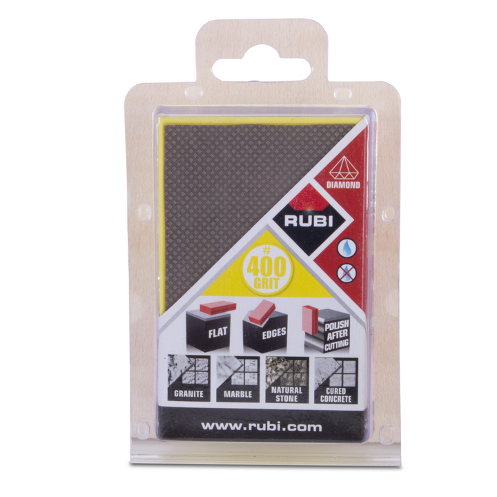 Rubi Tools 400 Grit Diamond Polish Hand Pad