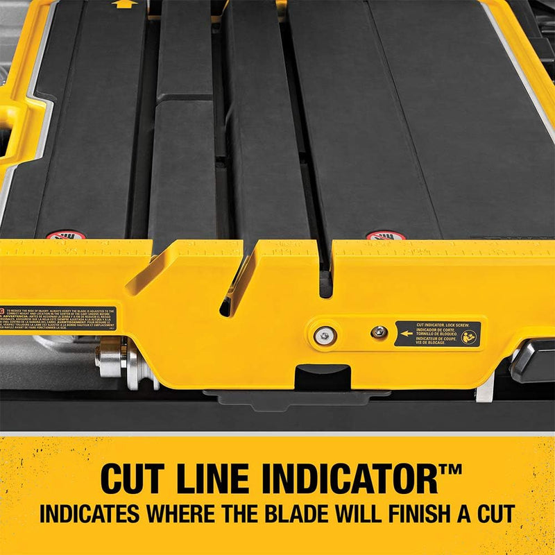 Dewalt 36" High Capacity Wet Tile Saw for Contractors & Tile Installers