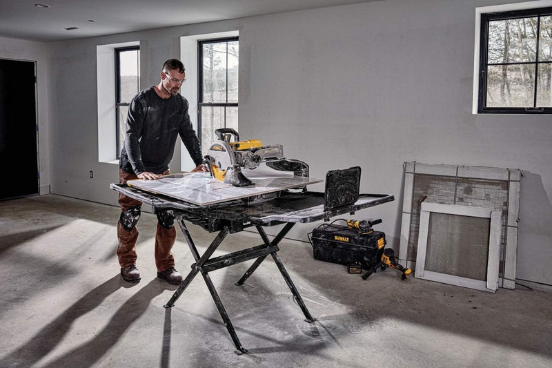Dewalt 36" High Capacity Wet Tile Saw for Contractors & Tile Installers