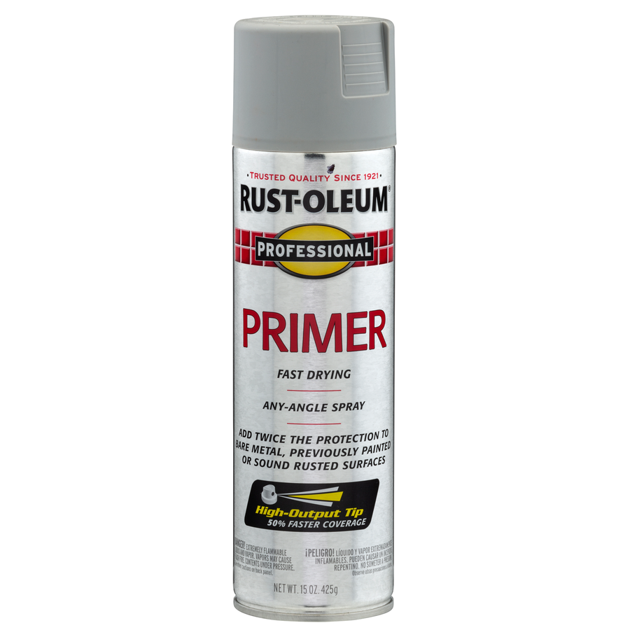 Rust-Oleum Professional Primer Spray, Flat Gray