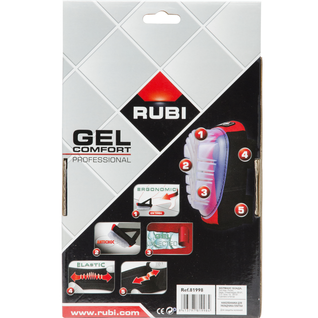 Rubi Tools Gel Comfort Knee Pads