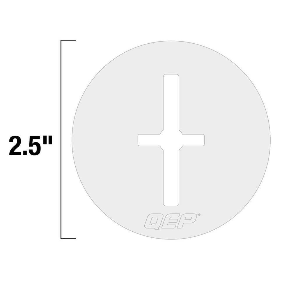 QEP Tile Leveling Protection Plate – 100-Pack