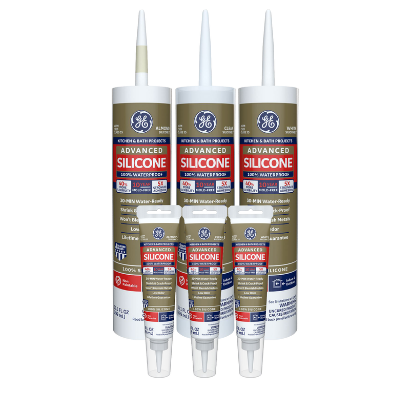 GE Advanced Silicone 2 Kitchen & Bath Sealant