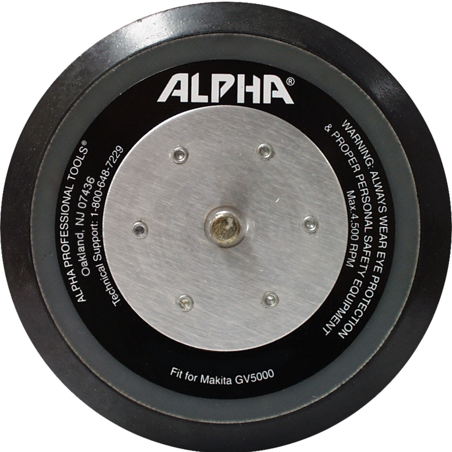 Alpha Professional Tools GV Backers for Polishing & Sanding