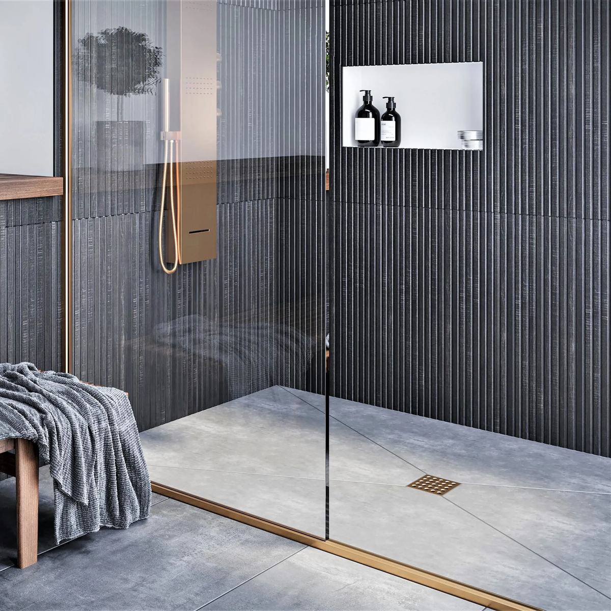 Ebbe PRO Square Shower Drain Cover