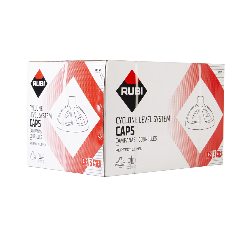RUBI Cyclone Tile Leveling System Caps