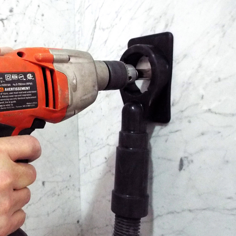 Alpha Professional Tools Ecoguard Type CD Dust Collection Cover In use