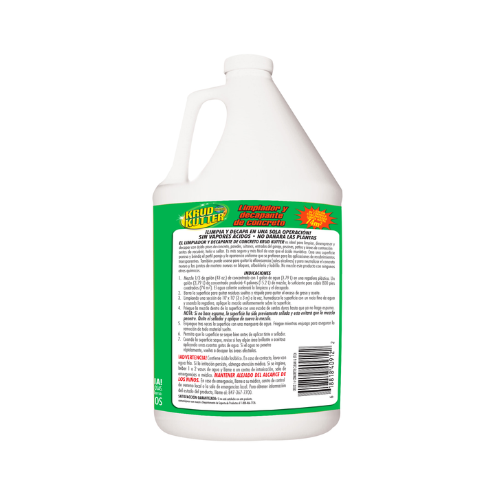 Krud Kutter Concrete Clean & Etch, Gallon