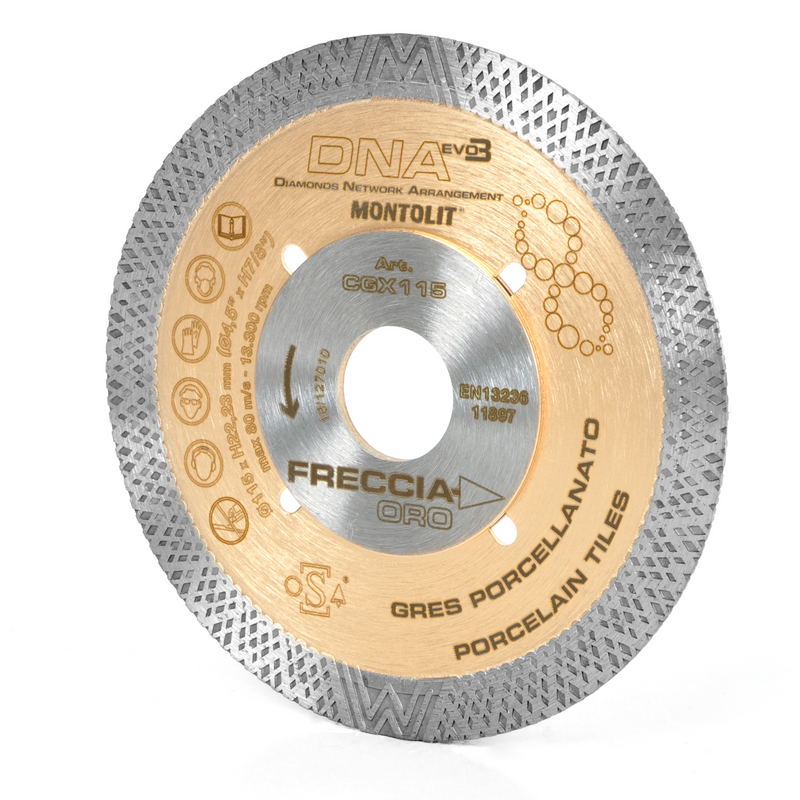 Montolit Gold Line DNA Diamond Blades