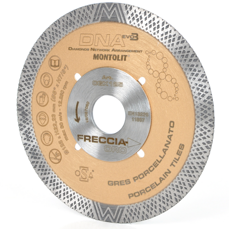 Montolit Gold Line DNA Diamond Blades