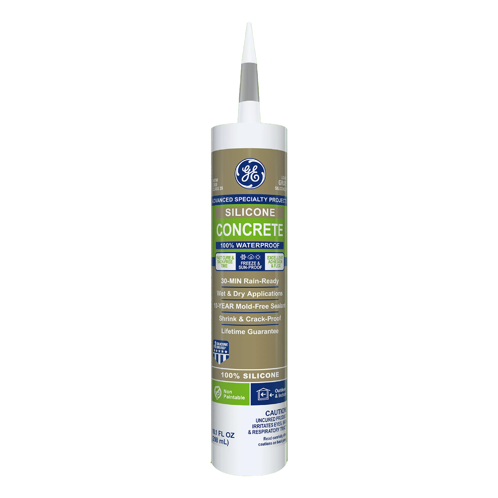 GE Sealants Concrete Silicone 2 Sealant