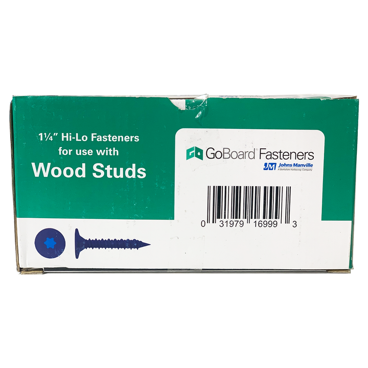 GoBoard 1-1/4" Fasteners for Wood Studs (700 Piece)