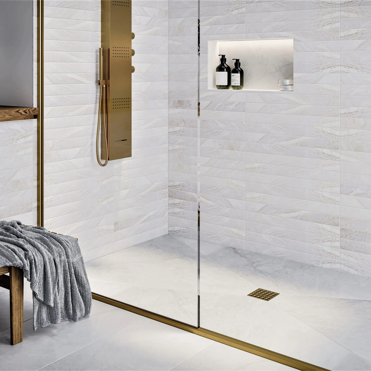 Ebbe PRO Square Shower Drain Cover