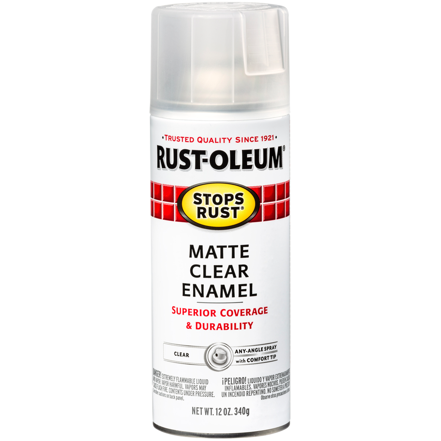 Rust-Oleum Stops Rust Clear Enamel