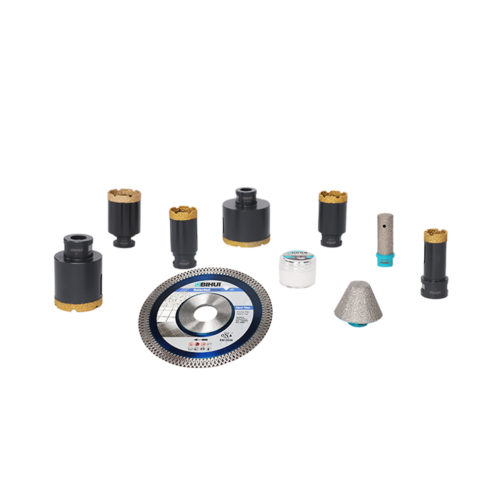 BIHUI 10 Piece Diamond Turbo Drill Set