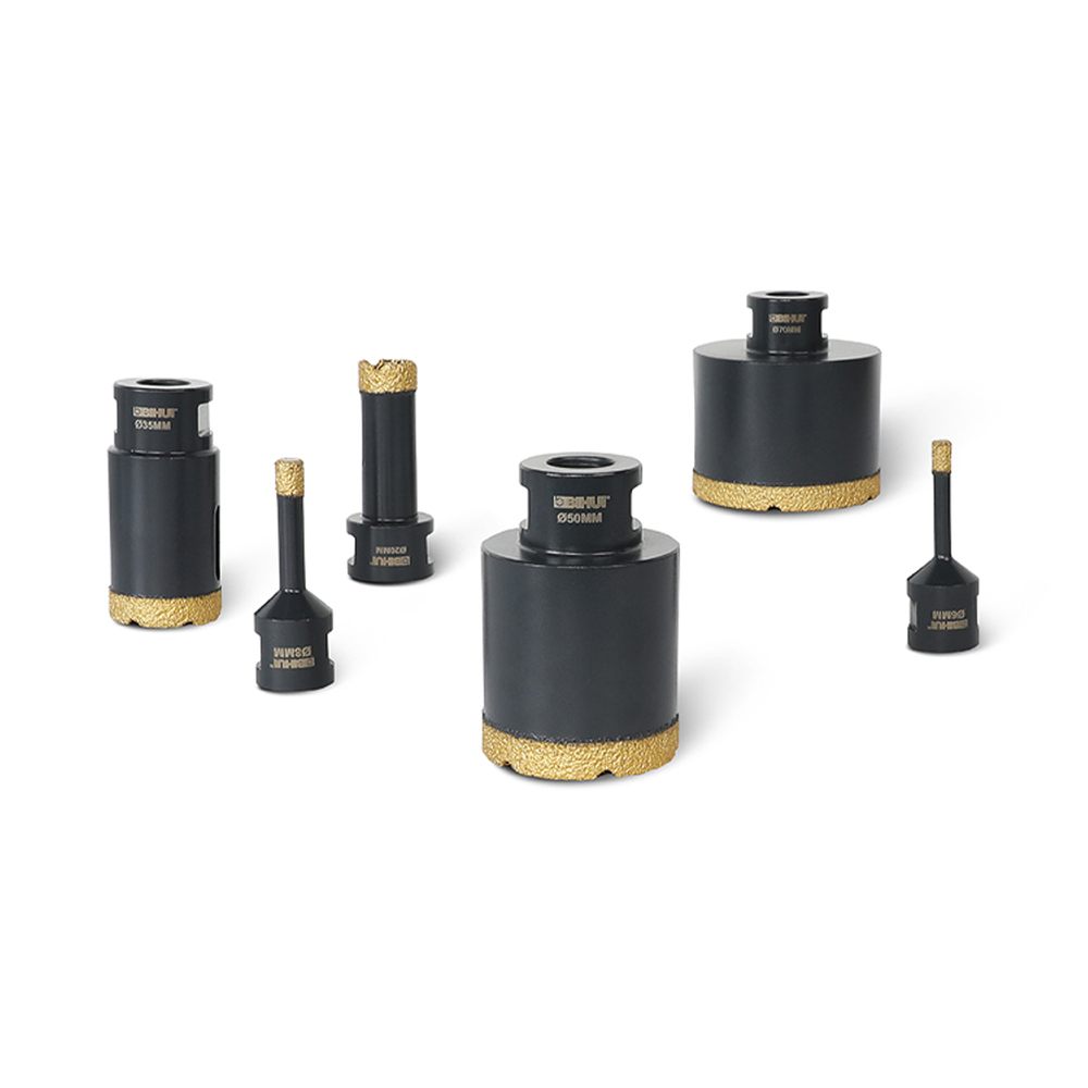 BIHUI 6 Piece Diamond Turbo Drill Bit Set