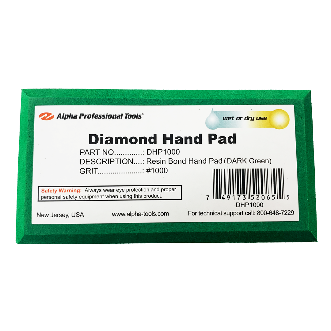 Alpha Professional Tools Dry Hand Polish Pads