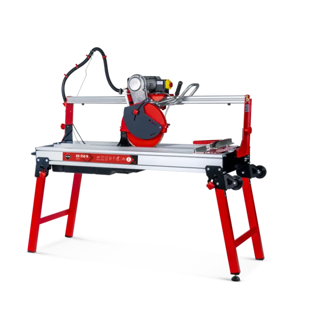 RUBI DX-350-N 1300 Laser & Level Wet Tile Saw, 58-1/2"