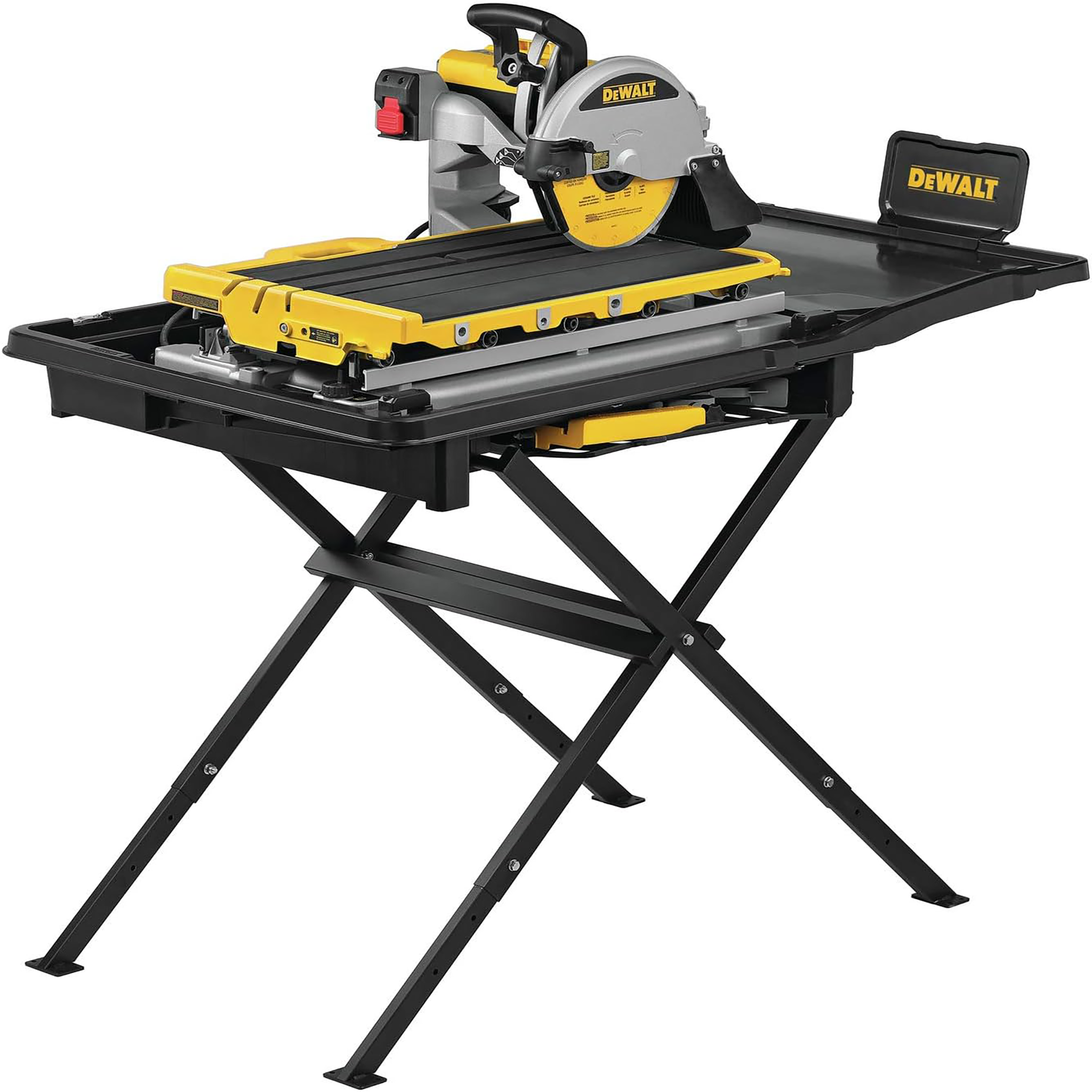 DEWALT 10" High Capacity Wet Tile Saw with Stand