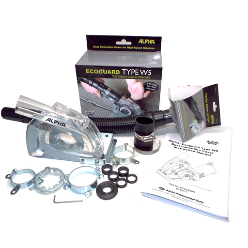 Alpha Professional Tools Ecoguard Type W5 Dust Collection Cover Kit