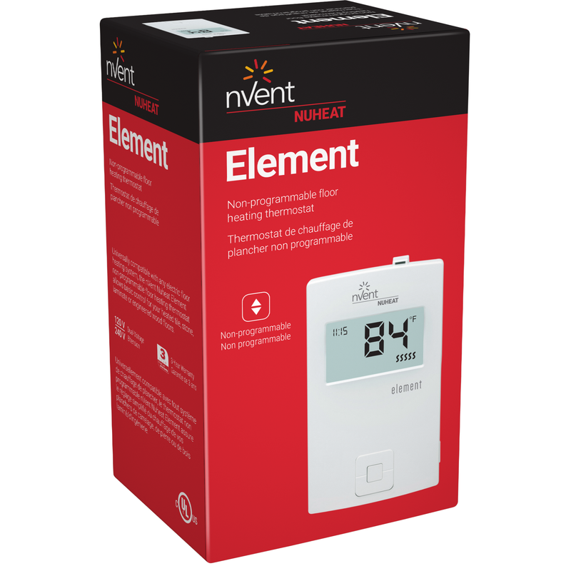 Nuheat Element Non-Programmable Floor Heating Thermostat