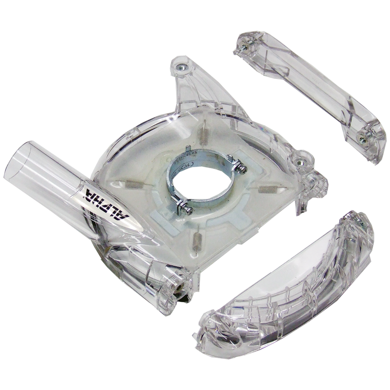 Alpha Professional Tools Ecoguard Type G Dust Collection Cover Disassembled 