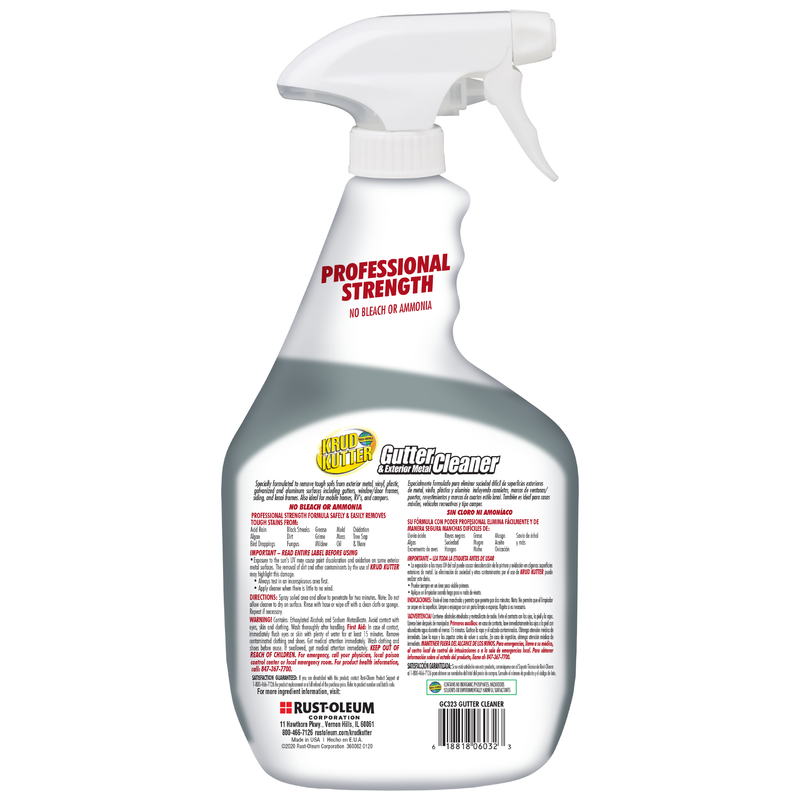 Krud Kutter Gutter & Exterior Metal Cleaner