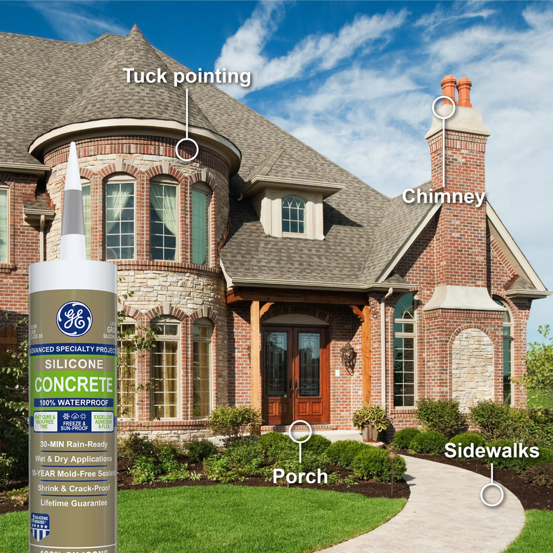 GE Concrete Silicone 2 Sealant