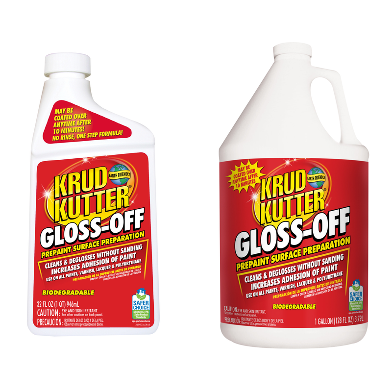 Krud Kutter Gloss-Off Pre-Paint Surface Preparation Deglosser