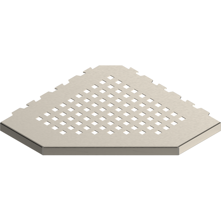 GURU Evolux PLUS Trapezoid Shower Corner Shelf, Nickel