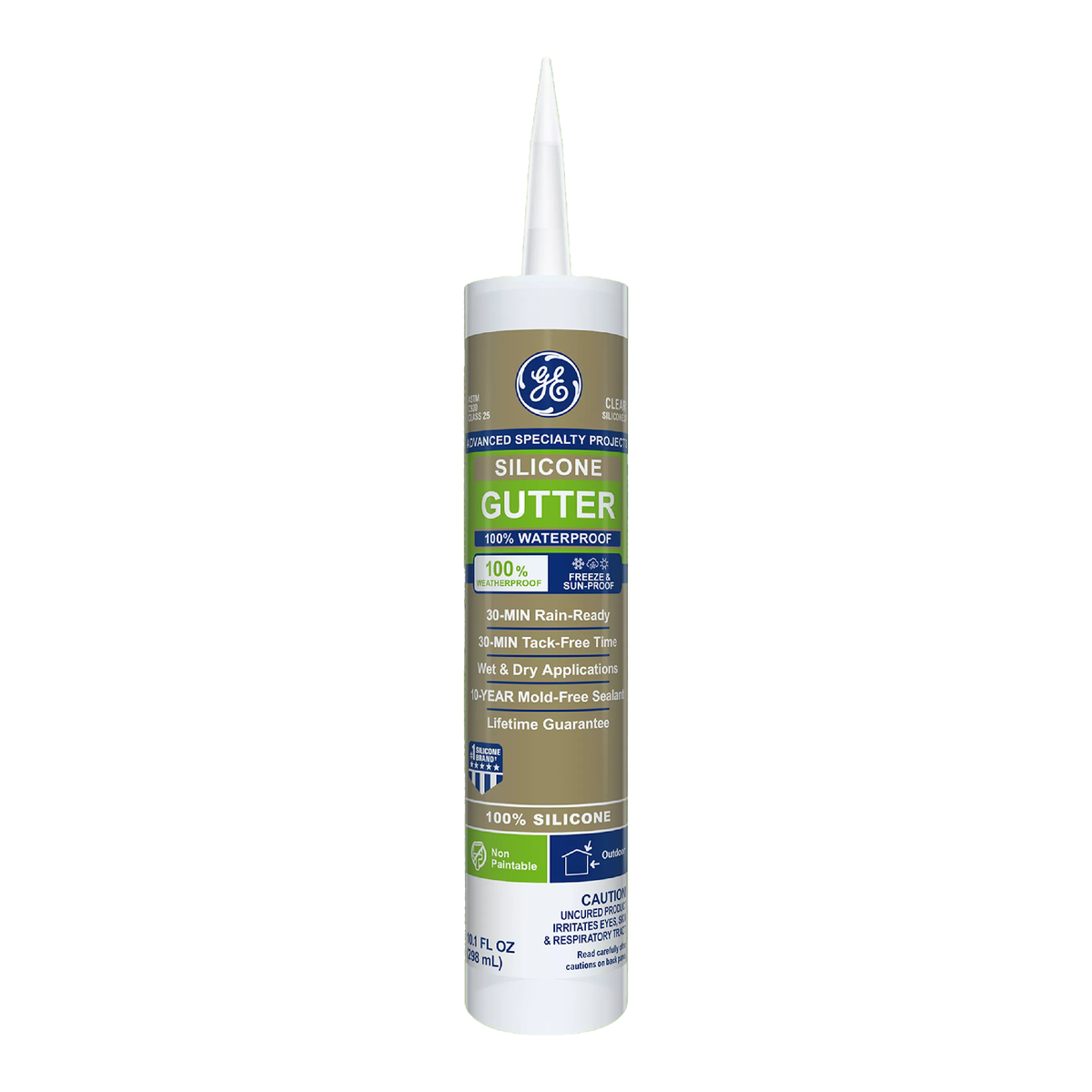 GE Sealants Gutter Silicone 2 Sealant