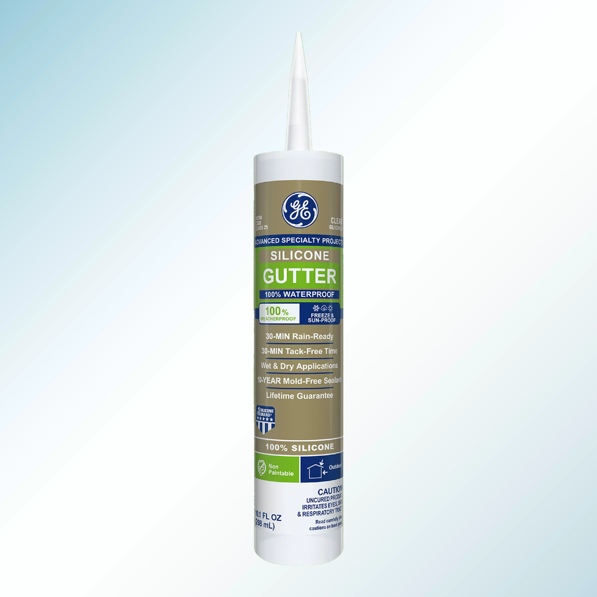 GE Sealants Gutter Silicone 2 Sealant