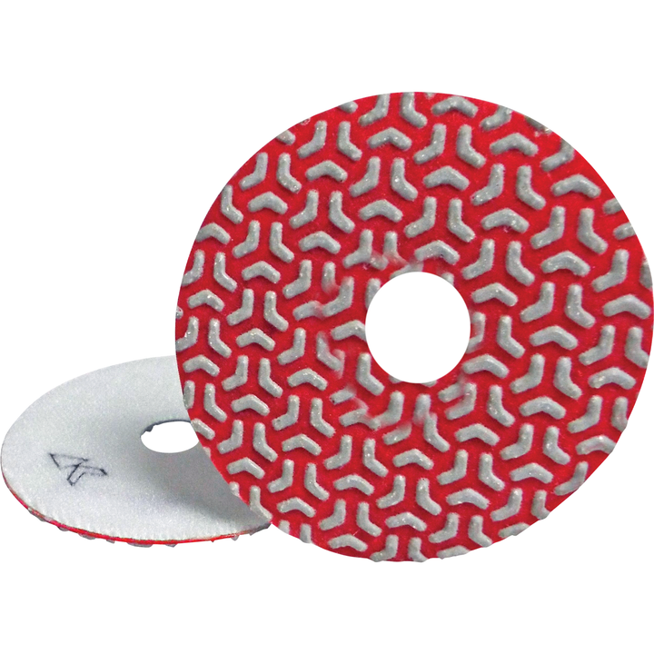 Alpha Tools 4" Kirara Pads for Restoration of Marble, Limestone & Concrete Surfaces