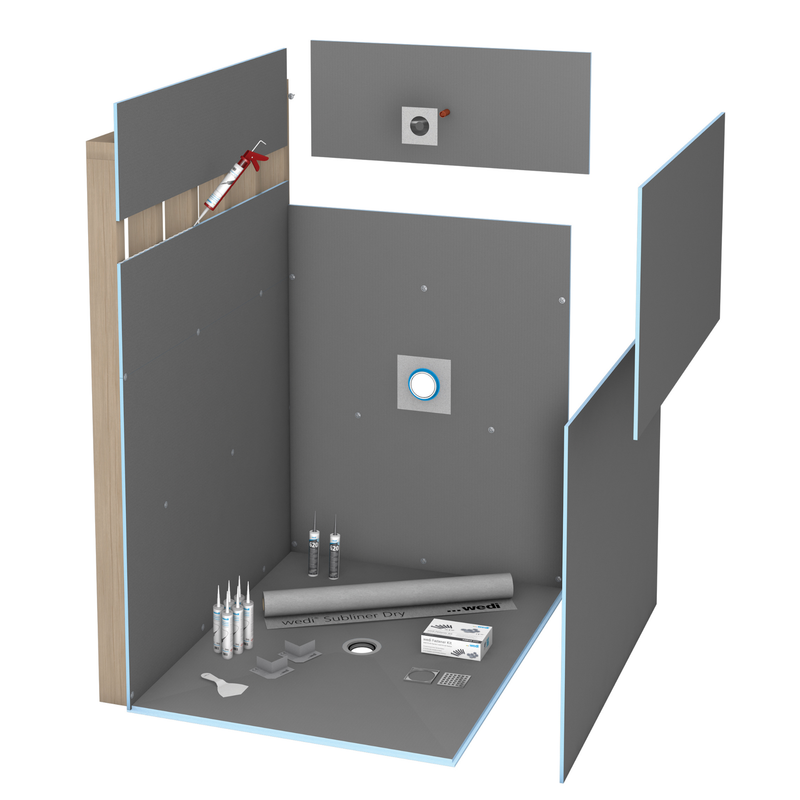 Wedi Fundo Curbless Shower Kits