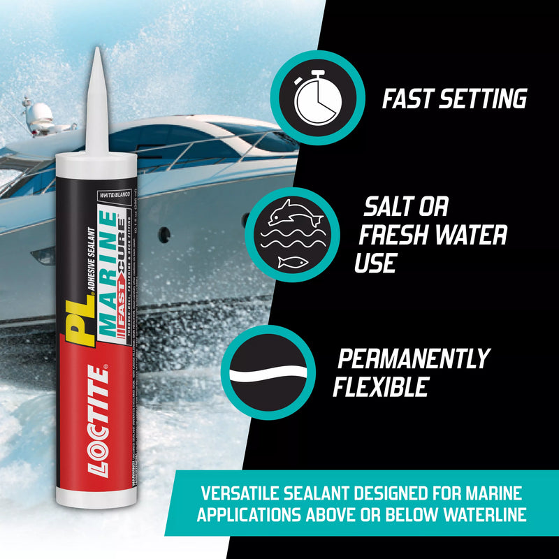 Loctite PL Marine Fast Cure Adhesive Sealant