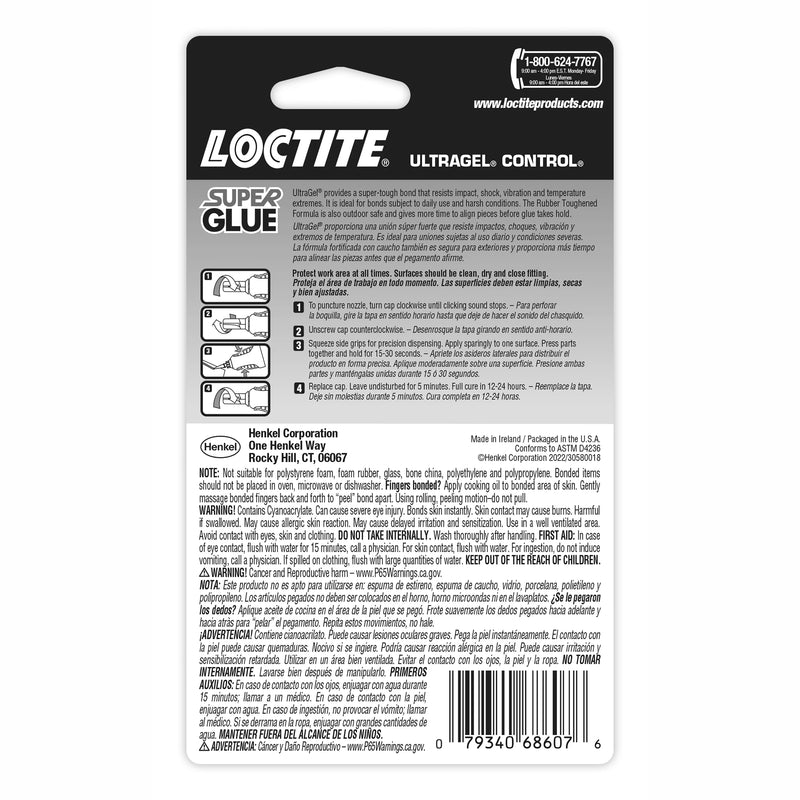 Loctite Super Glue Ultra Gel Control