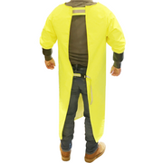 Alpha Professional Tools Sleeved Waterproof Apron back View