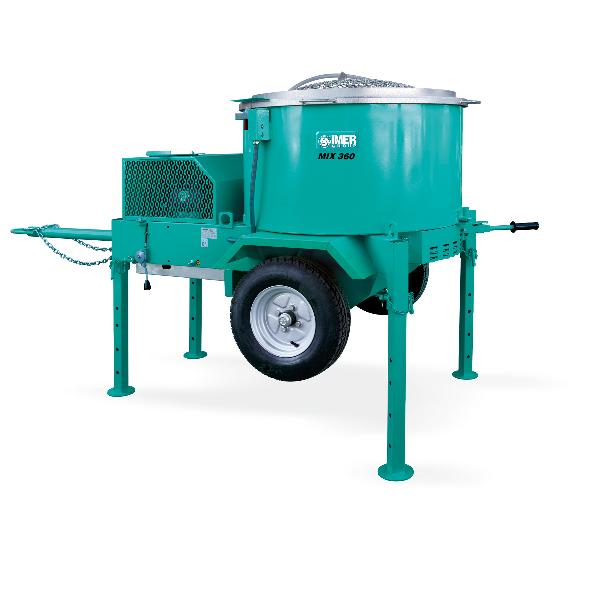 IMER Mix 360 Towable Vertical Shaft Mixer