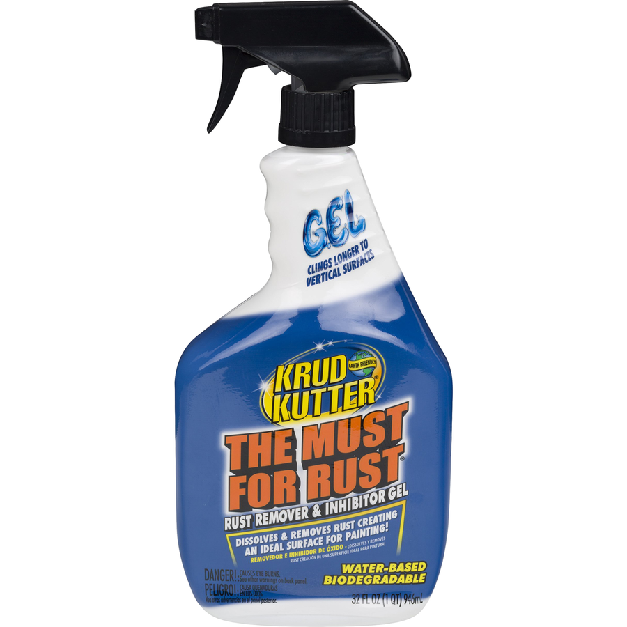 Krud Kutter The Must for Rust Gel – Rust Remover & Inhibitor, 32oz