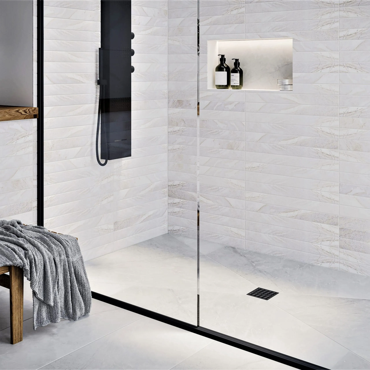 Ebbe PRO Square Shower Drain Cover