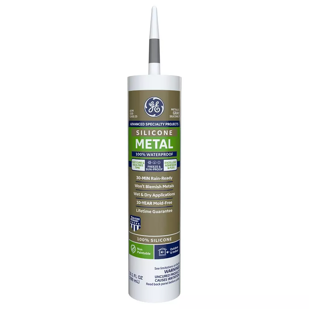 GE Sealants Metal Silicone 2 Sealant