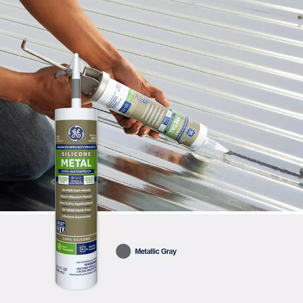 GE Sealants Metal Silicone 2 Sealant