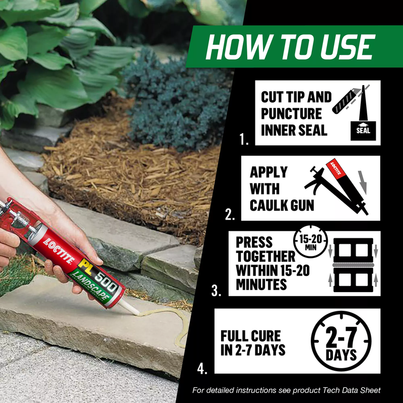 Loctite PL 500 Landscape Construction Adhesive