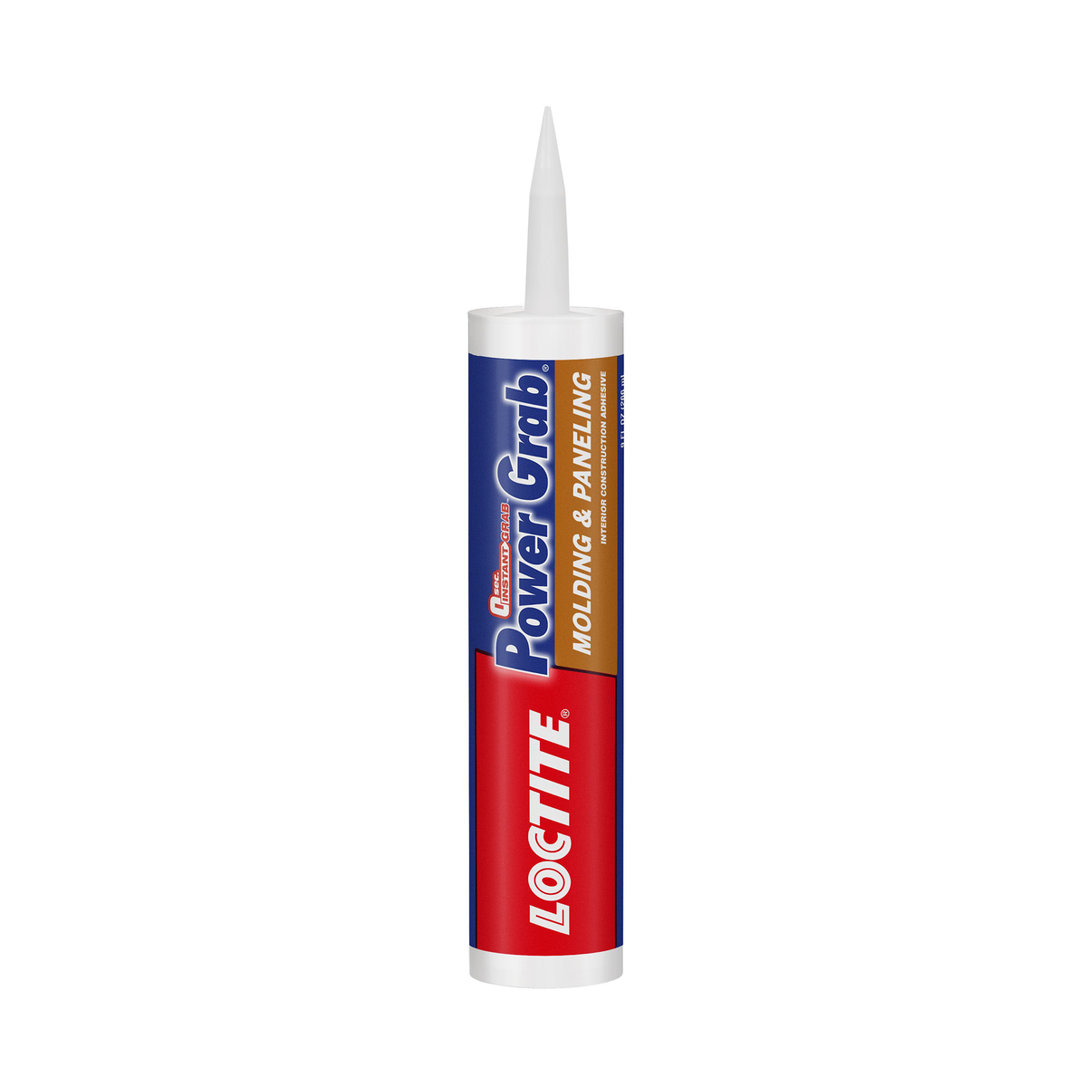 コラプサーペント、ワイバスター Loctite Power Grab Express Molding & Paneling Adhesive - 9oz