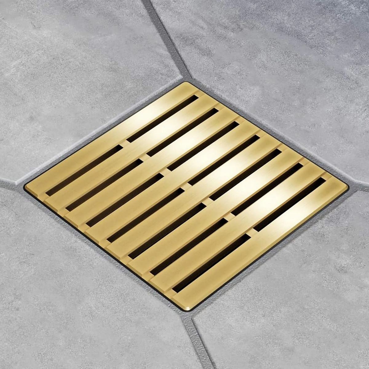Ebbe PARALLEL Unique Luxury Square Drain Cover