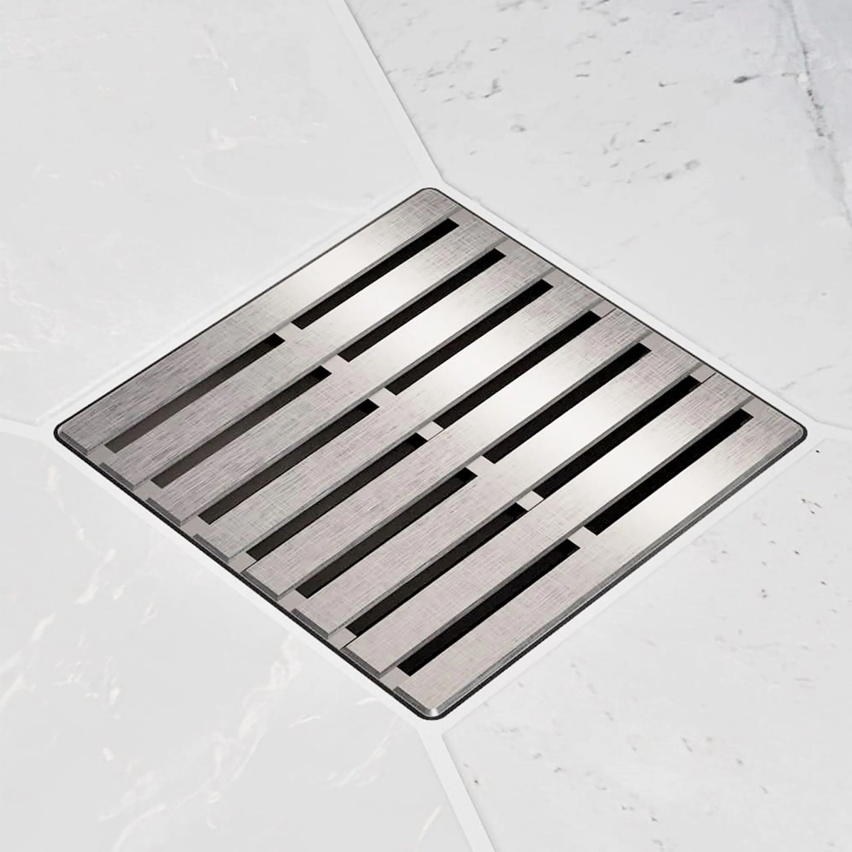Ebbe PARALLEL Unique Luxury Square Drain Cover
