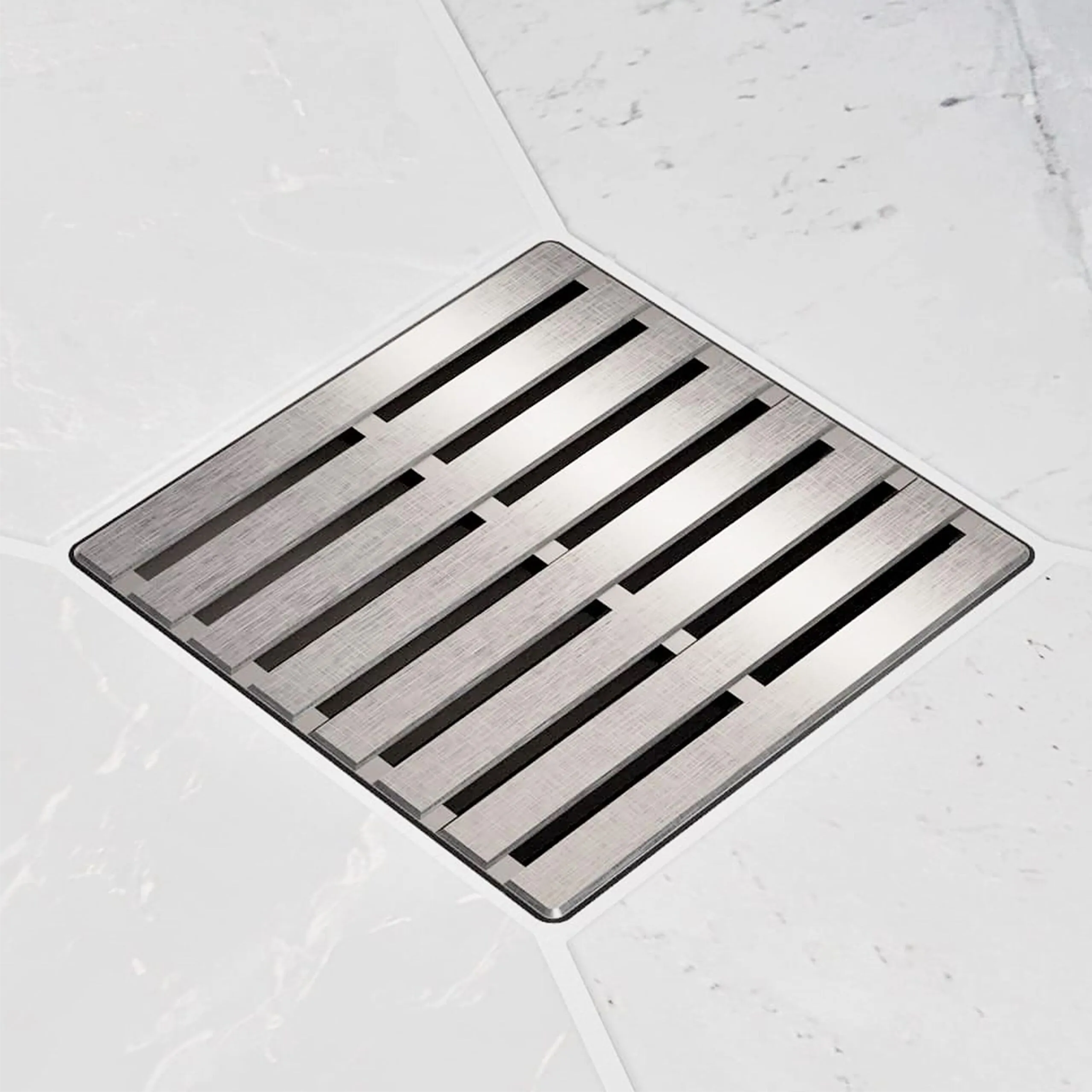 Ebbe PARALLEL Unique Luxury Square Drain Cover