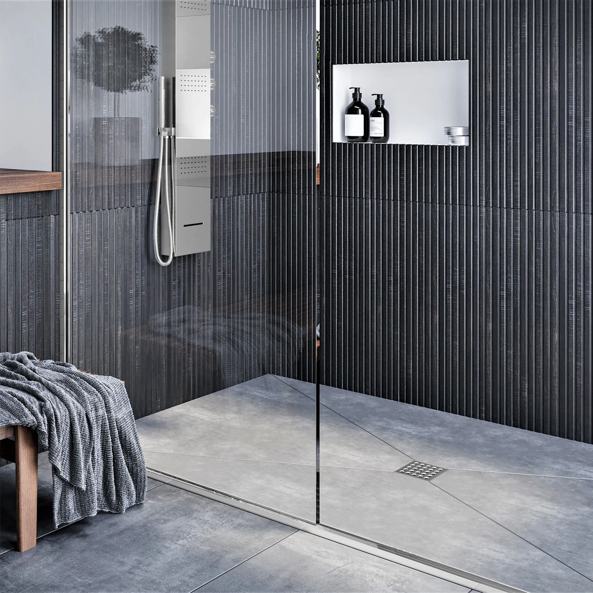 Ebbe PRO Square Shower Drain Cover