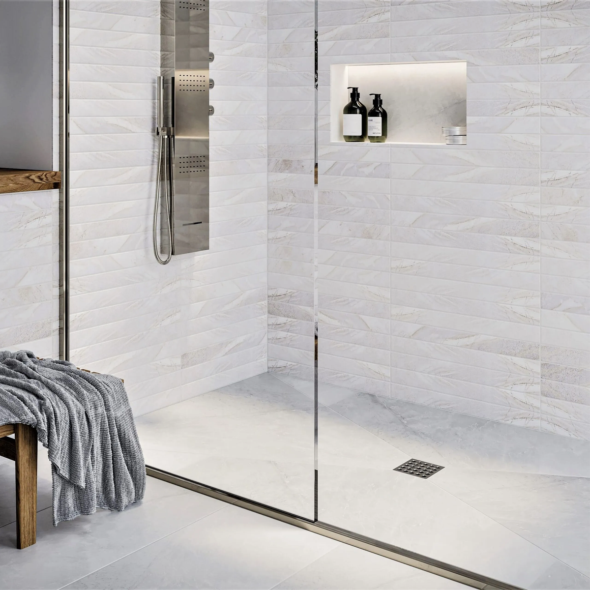 Ebbe PRO Square Shower Drain Cover